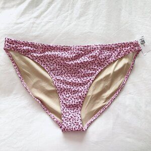 Old Navy bikini bottoms XL pink floral bathing suit bottoms swim suit womens